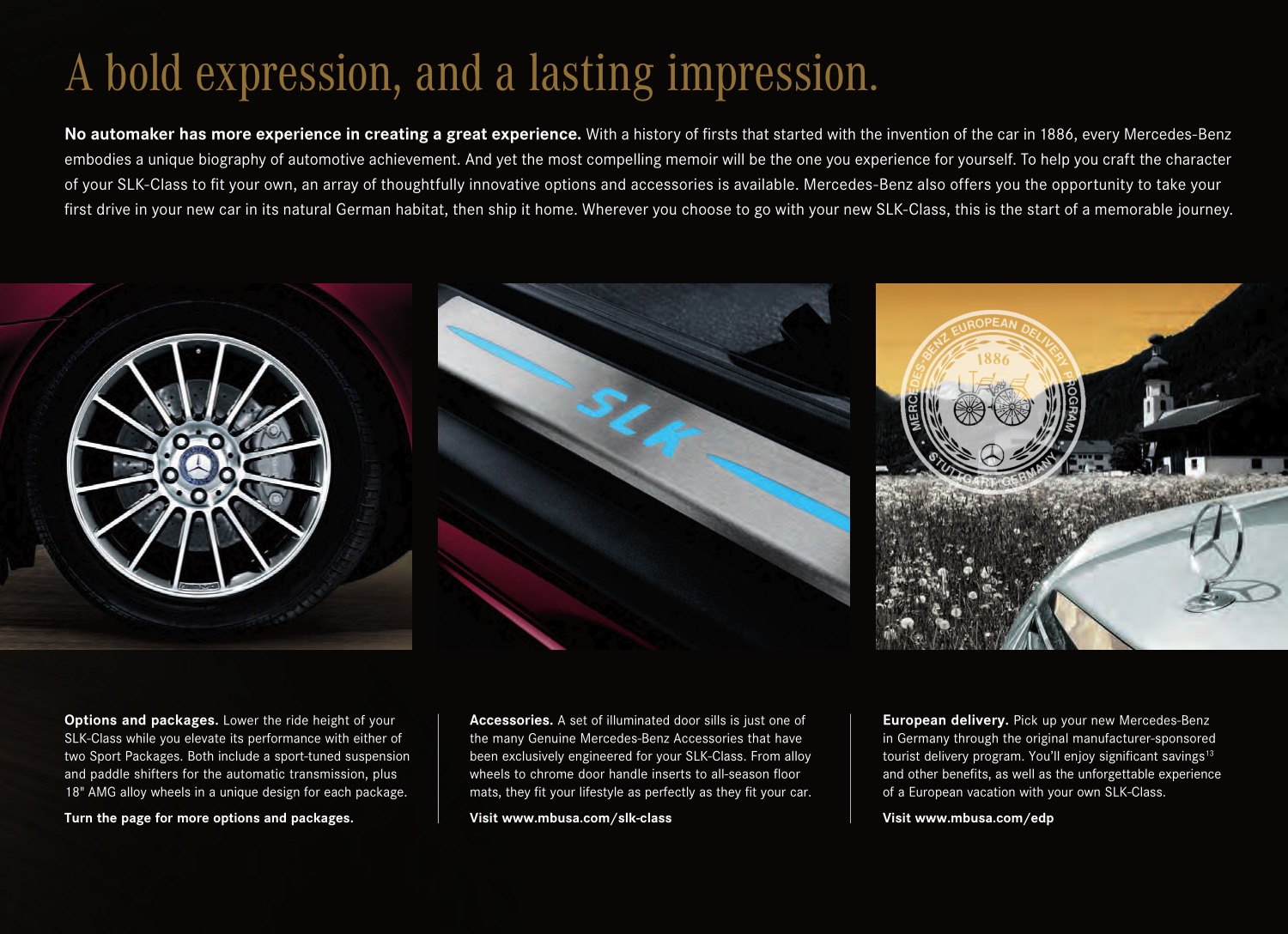2011 Mercedes-Benz SLK Brochure Page 8